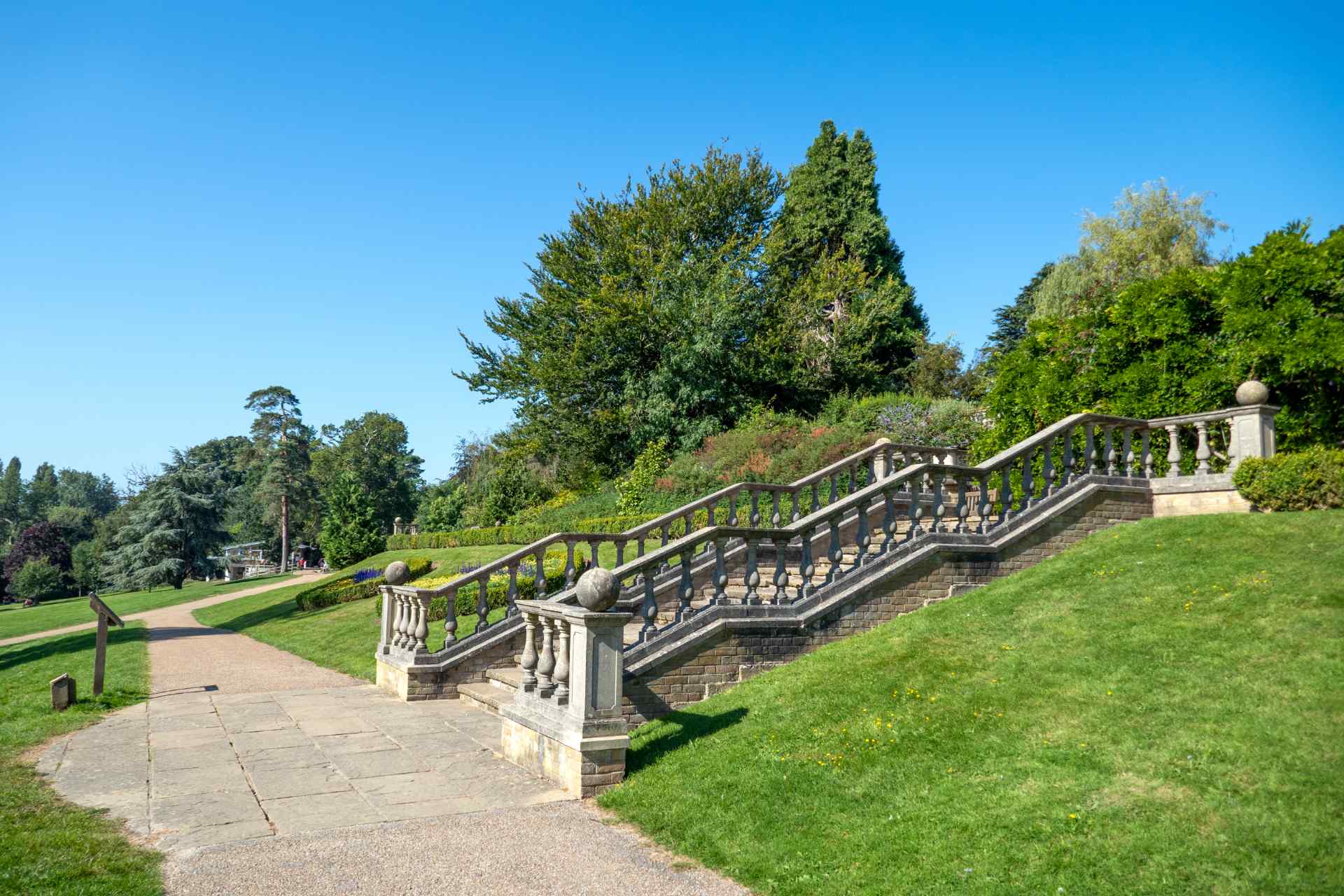 Steps at Dunorlan Park