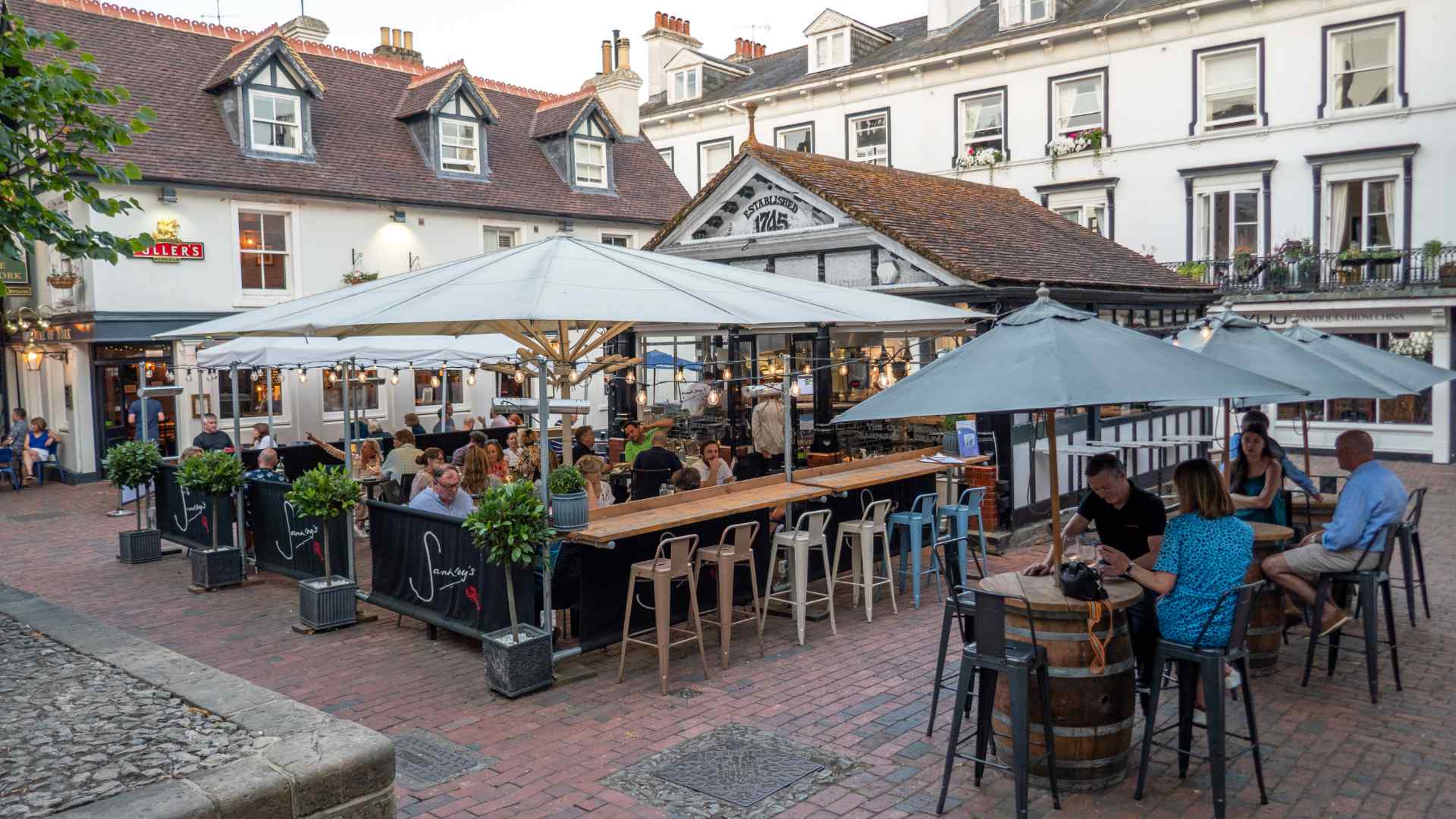 The Duke of York and Sankey's The Old Fishmarket in Tunbridge Wells