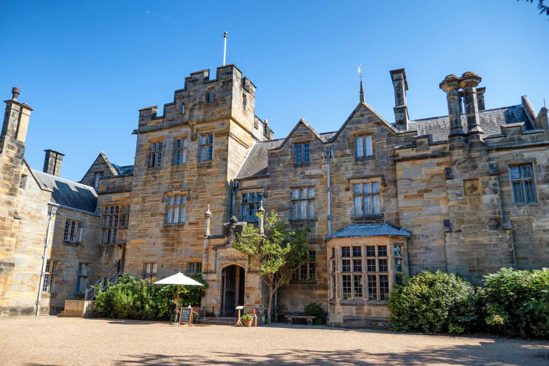 Exterior of Scotney Castle