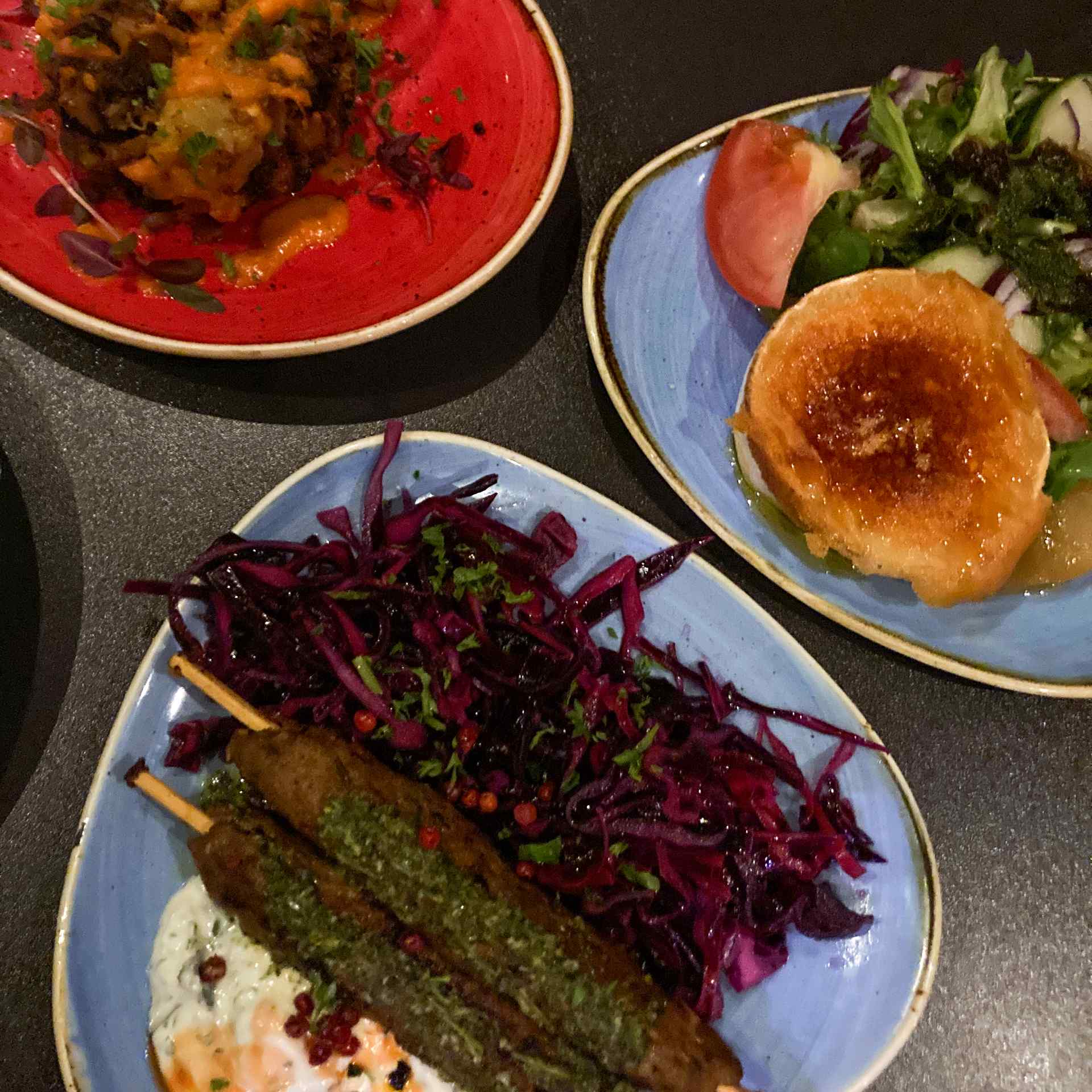 A plate of food at Soprano tapas and wine bar in Tunbridge Wells