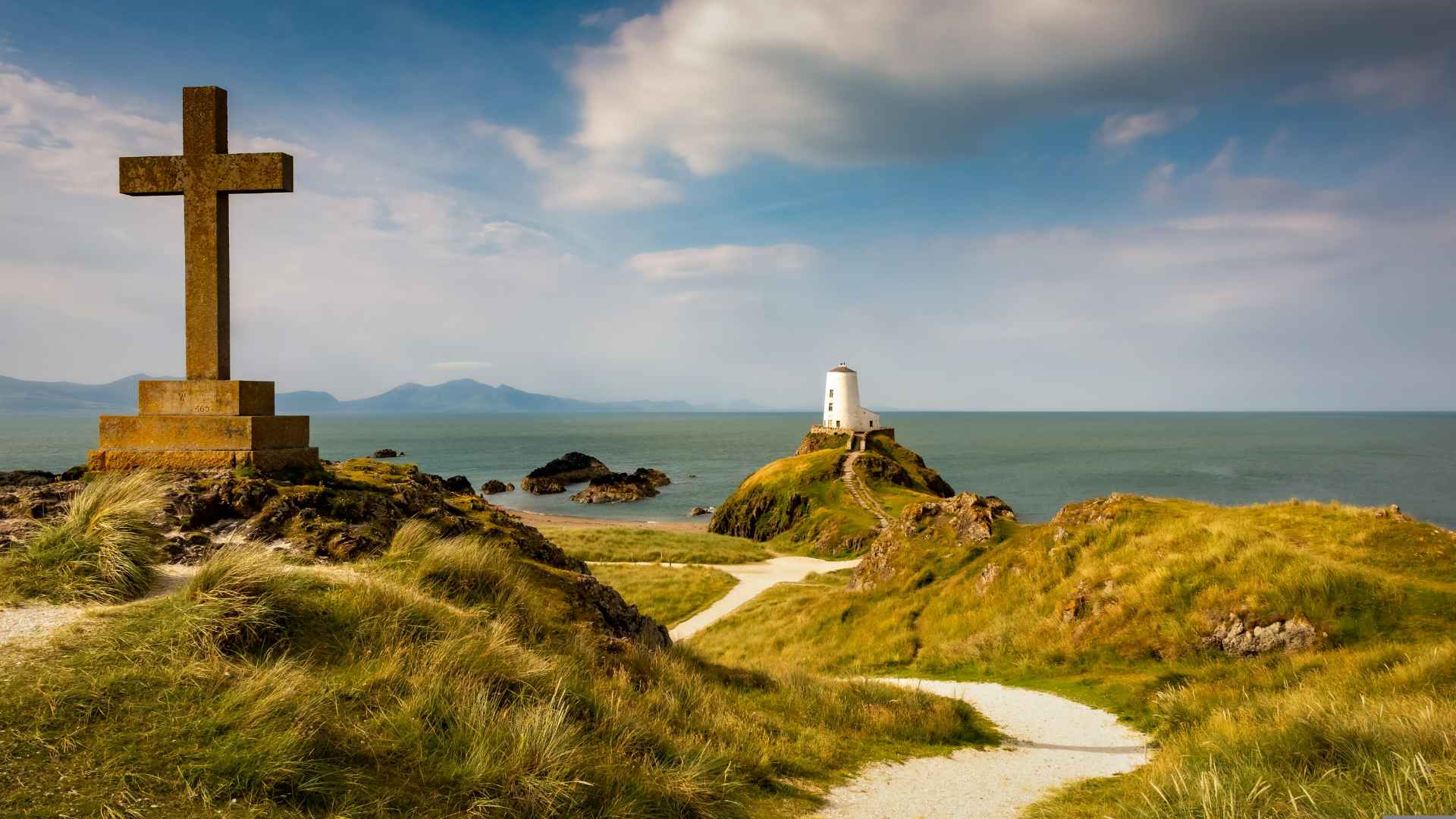A lighthouse on Anglesey