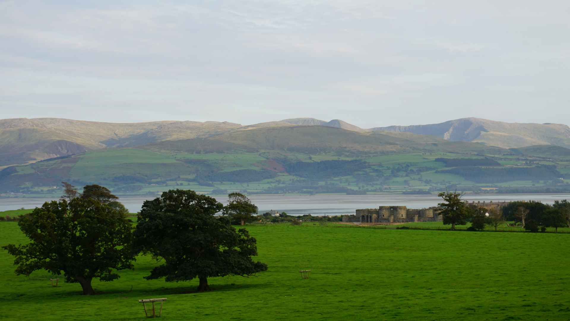 A photo of Beaumarais Castle on Anglesey