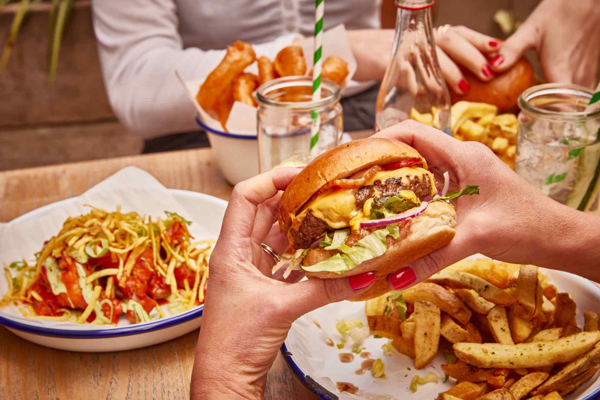 Burger at Honest Burger, Windsor