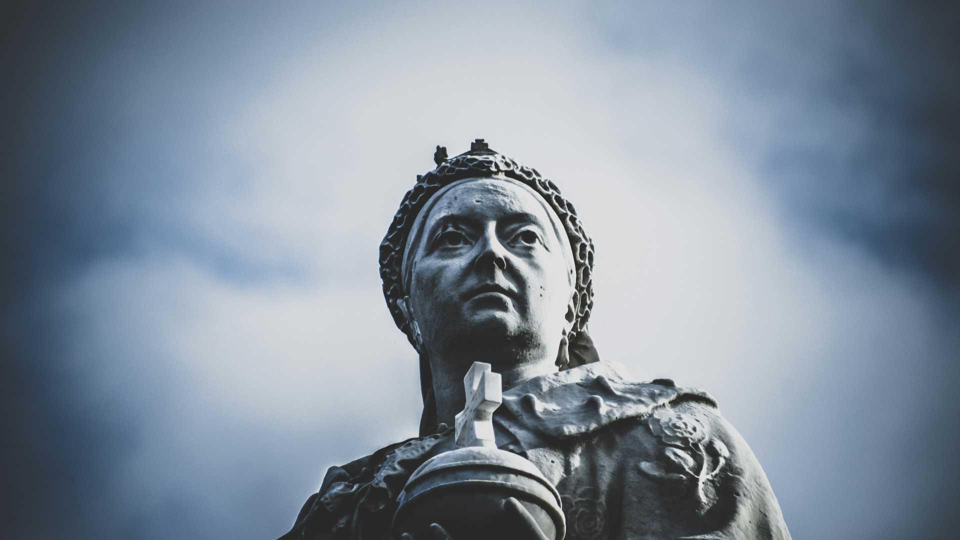 Queen Victoria statue in Birmingham.