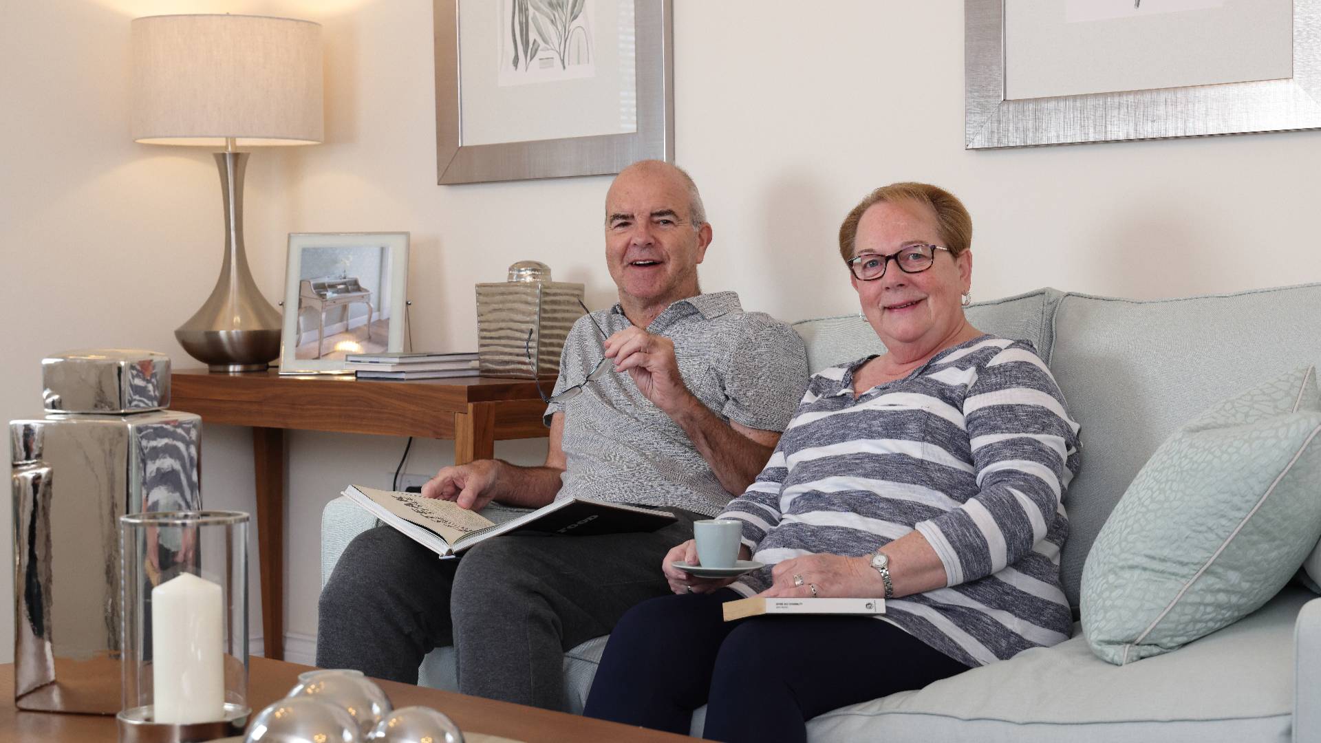 Mr and Mrs Wilsher make the move to Pinewood Place