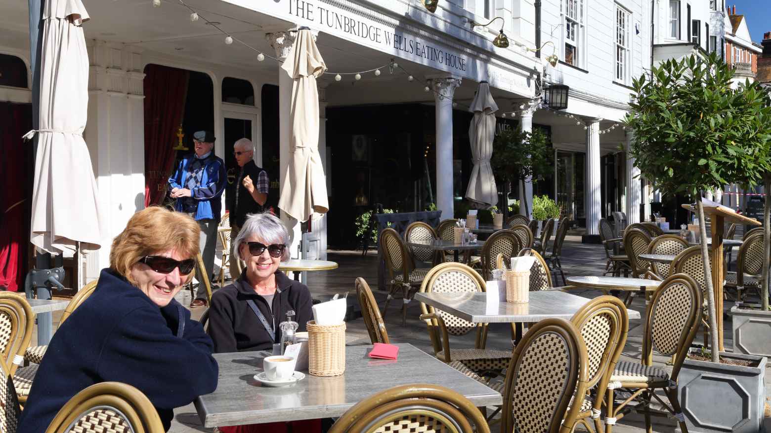 Cafe at The Pantiles in Tunbridge Wells 