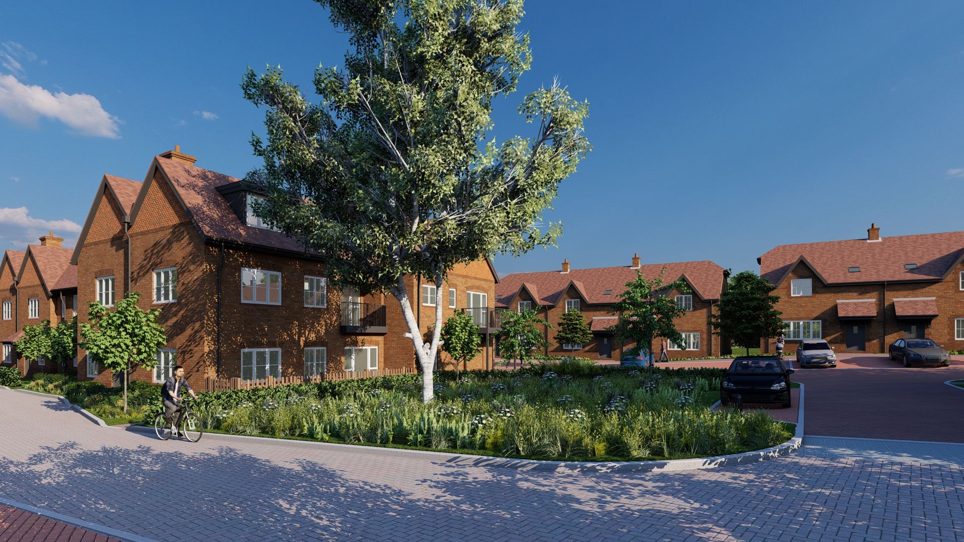 Exterior of the CGI of West Horsley