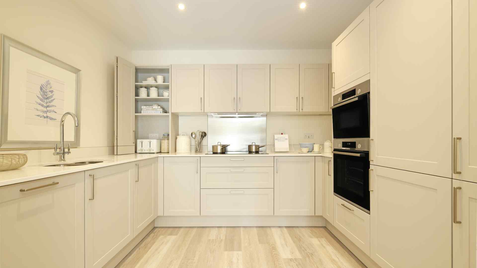 Kitchen at Longcross Place