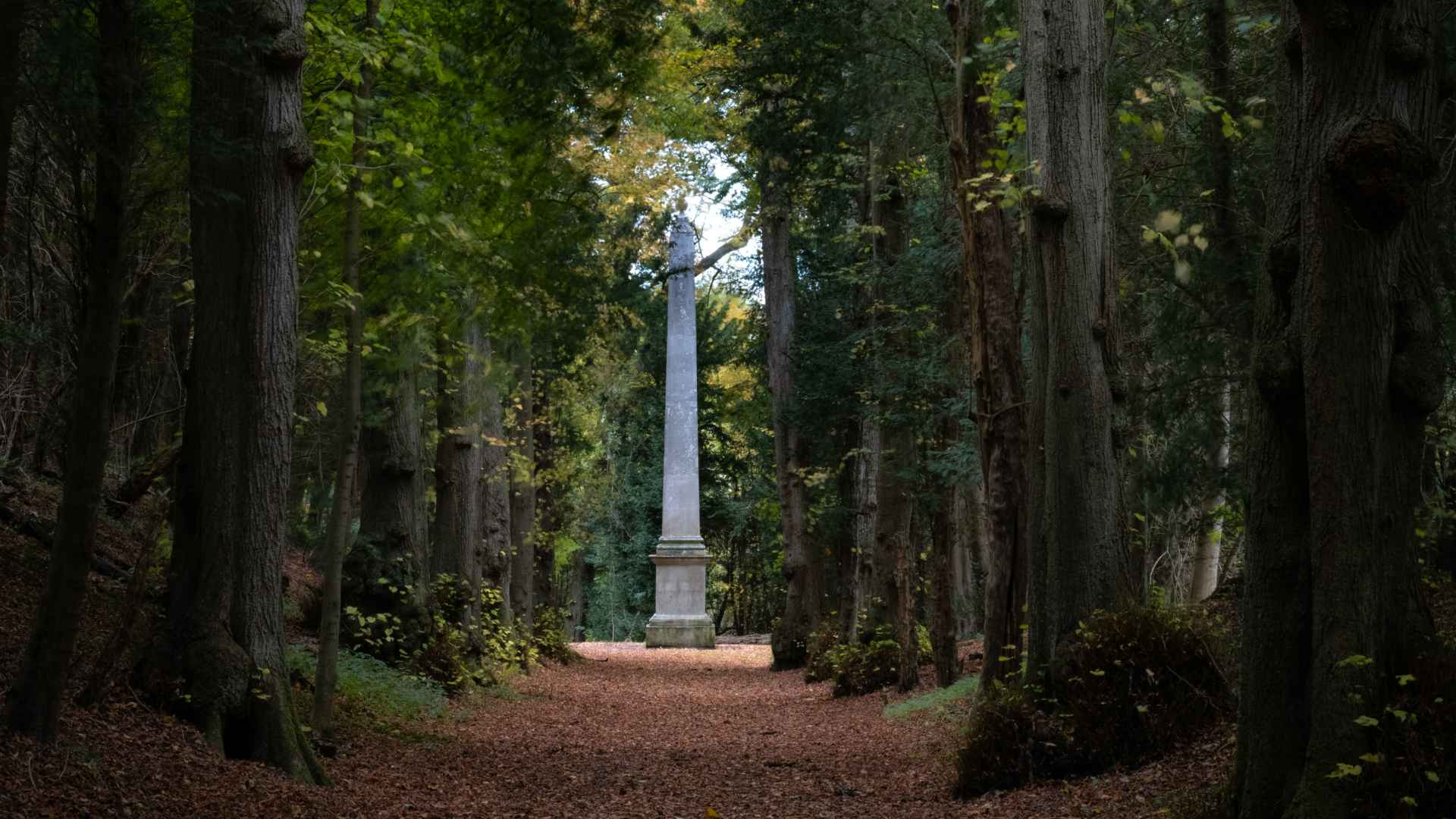 An obelisk near Tring, Hertfordshire