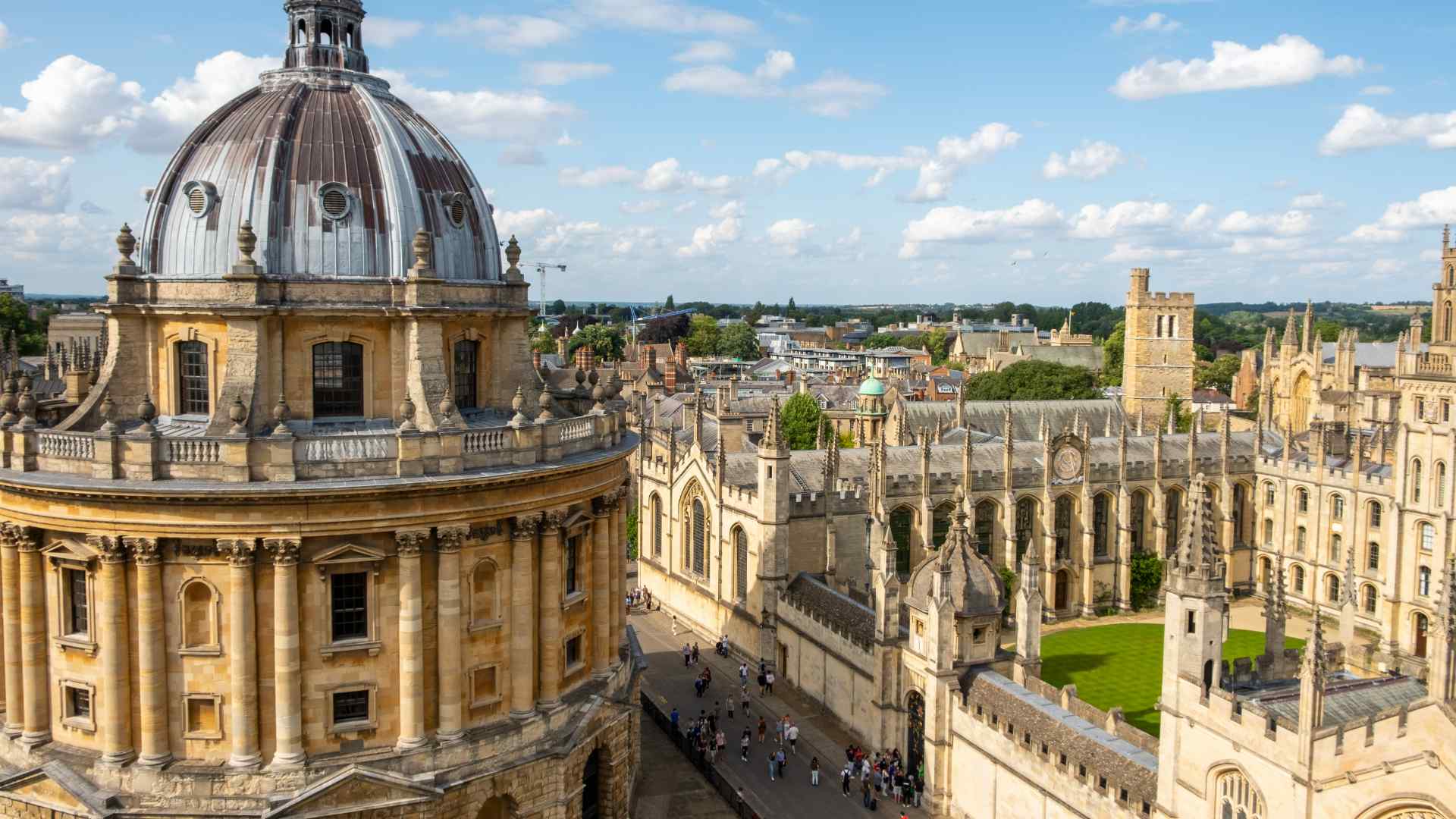 The Radcliffe Camera and Bodleian Library Oxford