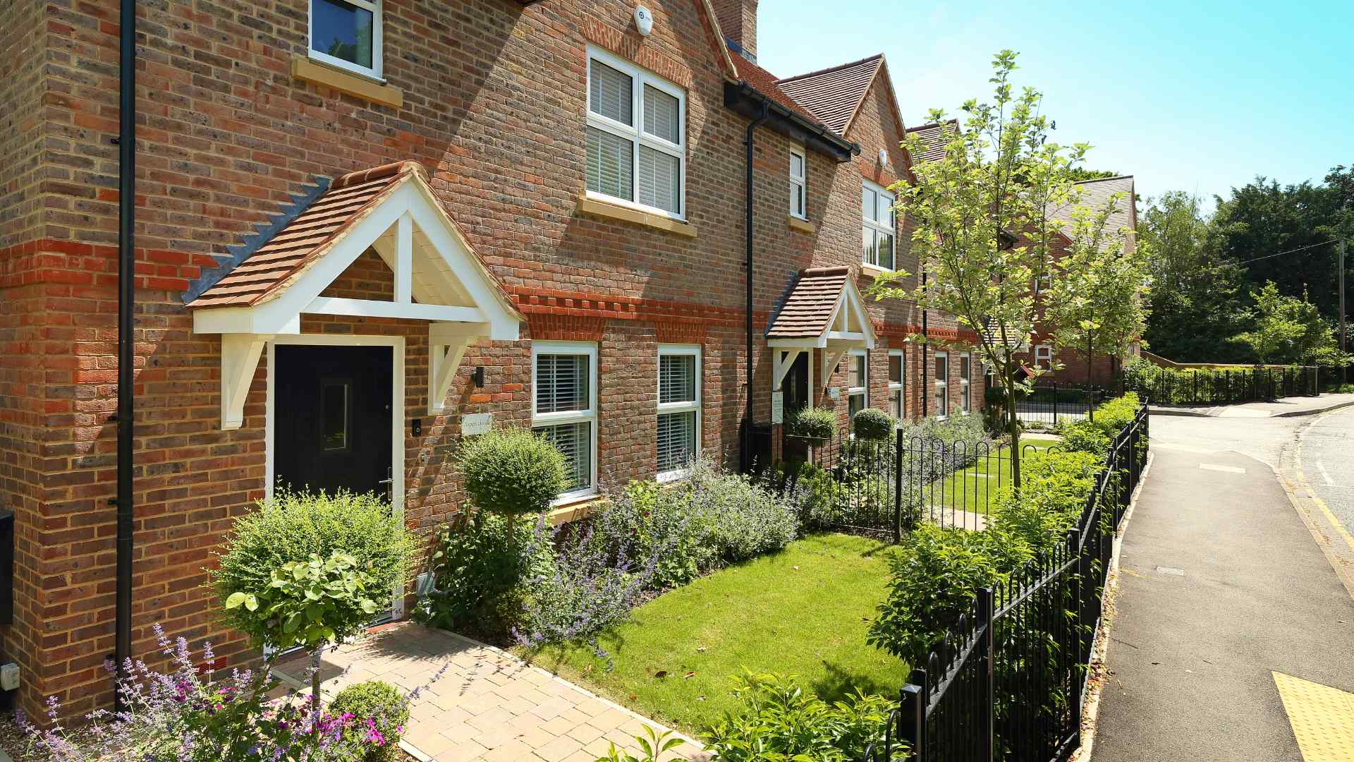 Outside Pinewood Place, Windsor