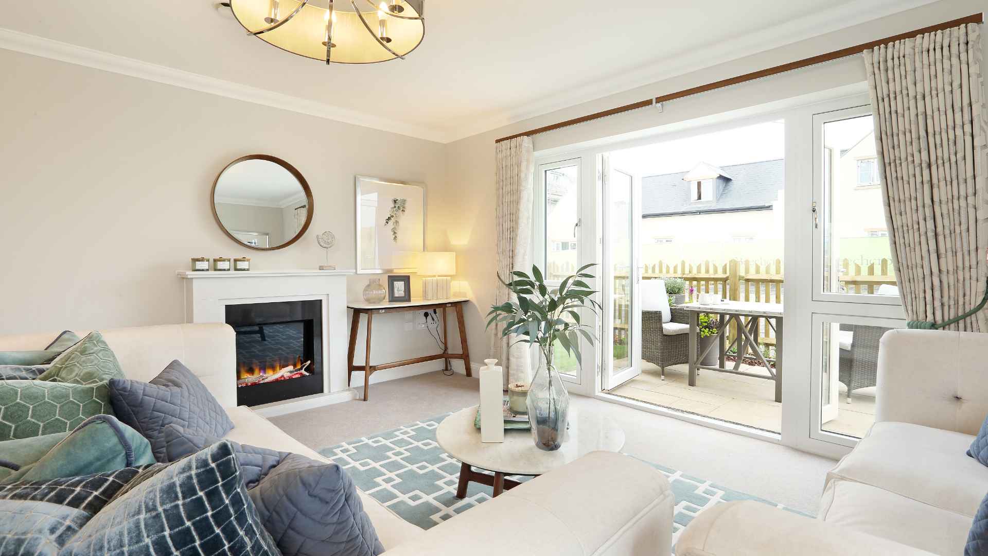 A view from the gardens in Watlington