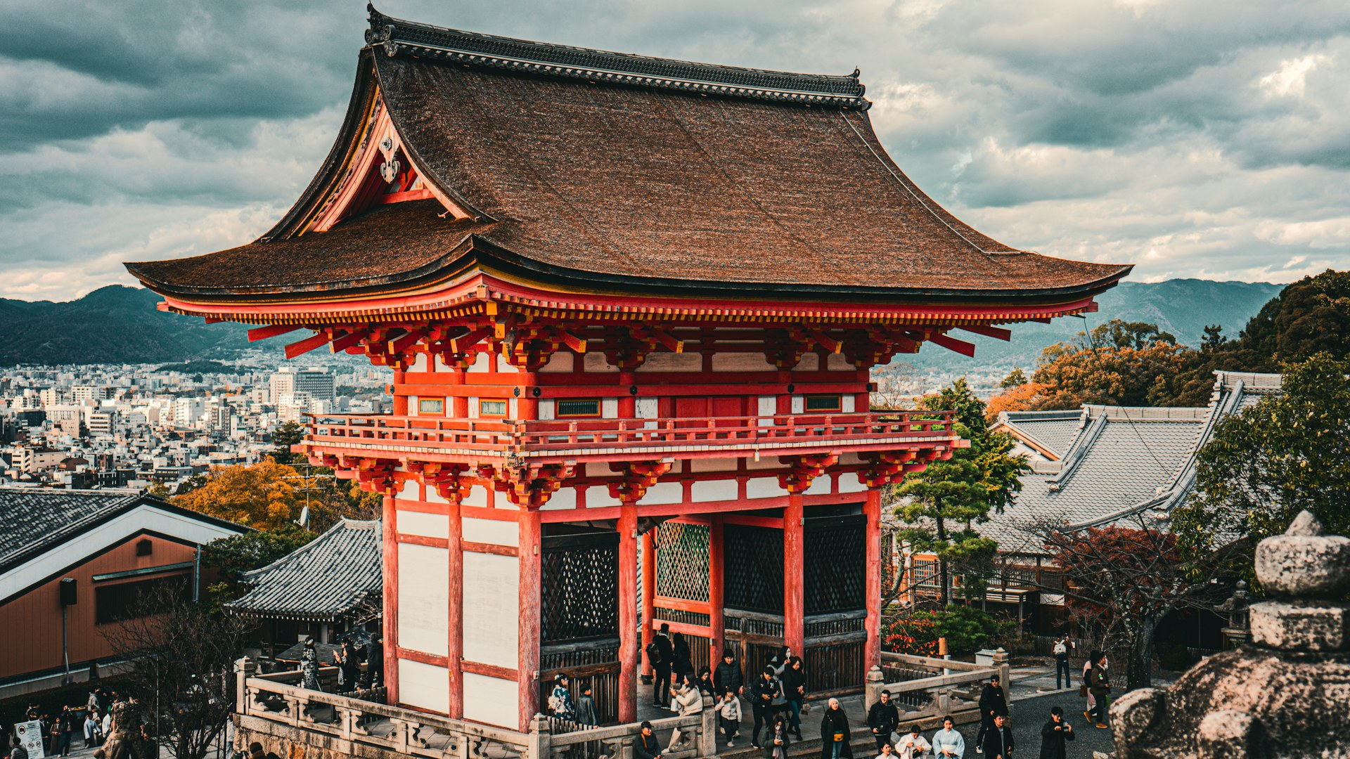 Traditional Japanese temple in Kyoto, one of the destinations considered for a Golden Gap Year